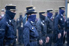Installation of GIGN new commander Benoit Villeminoz - Versailles