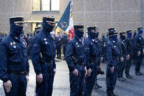 Installation of GIGN new commander Benoit Villeminoz - Versailles