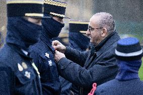 Installation of GIGN new commander Benoit Villeminoz - Versailles