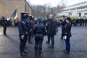 Installation of GIGN new commander Benoit Villeminoz - Versailles