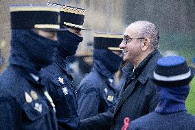 Installation of GIGN new commander Benoit Villeminoz - Versailles