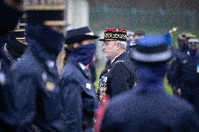 Installation of GIGN new commander Benoit Villeminoz - Versailles