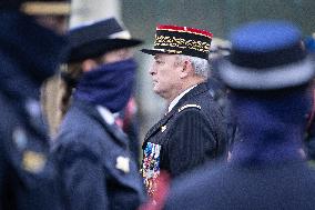 Installation of GIGN new commander Benoit Villeminoz - Versailles