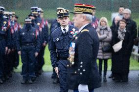 Installation of GIGN new commander Benoit Villeminoz - Versailles