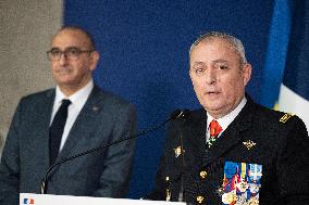 Installation of GIGN new commander Benoit Villeminoz - Versailles