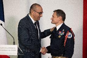 Installation of GIGN new commander Benoit Villeminoz - Versailles