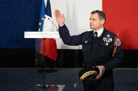 Installation of GIGN new commander Benoit Villeminoz - Versailles