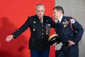 Installation of GIGN new commander Benoit Villeminoz - Versailles