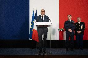 Installation of GIGN new commander Benoit Villeminoz - Versailles