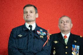 Installation of GIGN new commander Benoit Villeminoz - Versailles