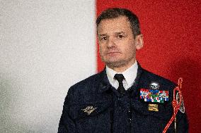 Installation of GIGN new commander Benoit Villeminoz - Versailles