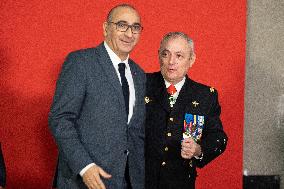 Installation of GIGN new commander Benoit Villeminoz - Versailles