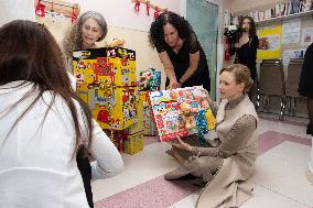 NO TABLOIDS - Christmas Gifts Distribution at Monaco Ree Cross Nursery