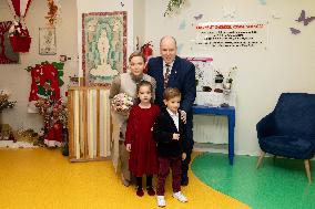 NO TABLOIDS - Christmas Gifts Distribution at Monaco Ree Cross Nursery