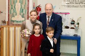 NO TABLOIDS - Christmas Gifts Distribution at Monaco Ree Cross Nursery