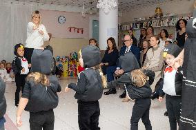 NO TABLOIDS - Christmas Gifts Distribution at Monaco Ree Cross Nursery