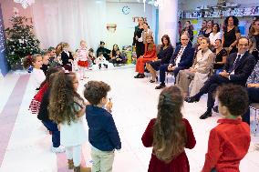 NO TABLOIDS - Christmas Gifts Distribution at Monaco Ree Cross Nursery