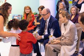 NO TABLOIDS - Christmas Gifts Distribution at Monaco Ree Cross Nursery