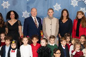 NO TABLOIDS - Christmas Gifts Distribution at Monaco Ree Cross Nursery