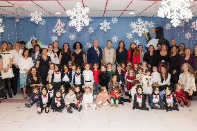 NO TABLOIDS - Christmas Gifts Distribution at Monaco Ree Cross Nursery