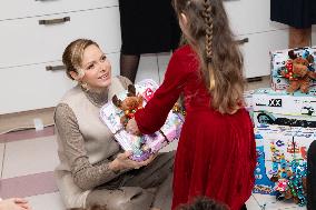 NO TABLOIDS - Christmas Gifts Distribution at Monaco Ree Cross Nursery