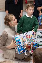 NO TABLOIDS - Christmas Gifts Distribution at Monaco Ree Cross Nursery