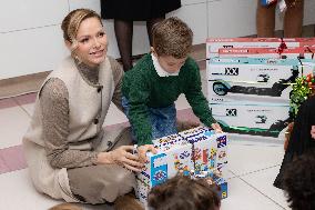 NO TABLOIDS - Christmas Gifts Distribution at Monaco Ree Cross Nursery