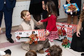 NO TABLOIDS - Christmas Gifts Distribution at Monaco Ree Cross Nursery