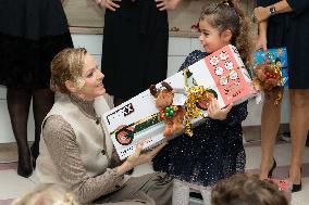 NO TABLOIDS - Christmas Gifts Distribution at Monaco Ree Cross Nursery