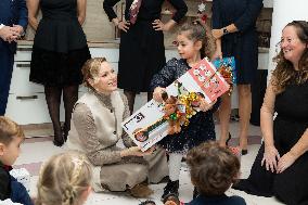 NO TABLOIDS - Christmas Gifts Distribution at Monaco Ree Cross Nursery