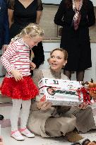 NO TABLOIDS - Christmas Gifts Distribution at Monaco Ree Cross Nursery