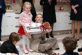 NO TABLOIDS - Christmas Gifts Distribution at Monaco Ree Cross Nursery