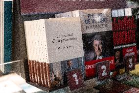 Nicolas Sarkozy's Book A Prisoner's Diary Illustration - Paris