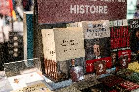 Nicolas Sarkozy's Book A Prisoner's Diary Illustration - Paris