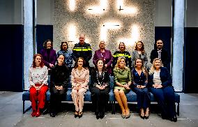 Queen Maxima and Innes-Stubb Meet Victims Relatives on Femicide - Netherlands