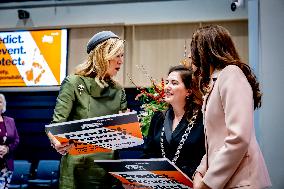 Queen Maxima and Innes-Stubb Meet Victims Relatives on Femicide - Netherlands