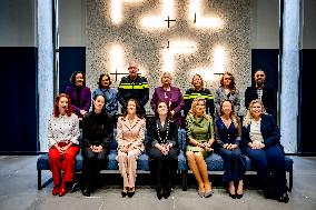 Queen Maxima and Innes-Stubb Meet Victims Relatives on Femicide - Netherlands