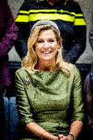Queen Maxima and Innes-Stubb Meet Victims Relatives on Femicide - Netherlands