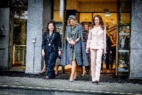 Queen Maxima and Innes-Stubb Meet Victims Relatives on Femicide - Netherlands