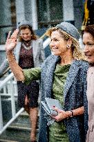 Queen Maxima and Innes-Stubb Meet Victims Relatives on Femicide - Netherlands