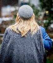 Queen Maxima and Innes-Stubb Meet Victims Relatives on Femicide - Netherlands