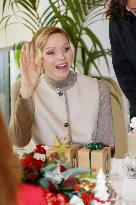 NO TABLOIDS - Prince Albert And Princess Charlene With Elders at Red Cross Monegasque Event - Monaco