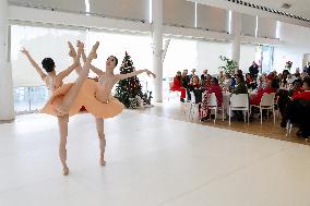 NO TABLOIDS - Prince Albert And Princess Charlene With Elders at Red Cross Monegasque Event - Monaco