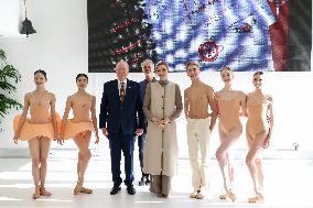 NO TABLOIDS - Prince Albert And Princess Charlene With Elders at Red Cross Monegasque Event - Monaco