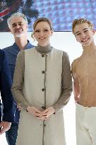 NO TABLOIDS - Prince Albert And Princess Charlene With Elders at Red Cross Monegasque Event - Monaco