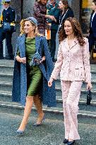 Queen Maxima and Innes-Stubb Meet Victims Relatives on Femicide - Netherlands