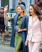 Queen Maxima and Innes-Stubb Meet Victims Relatives on Femicide - Netherlands