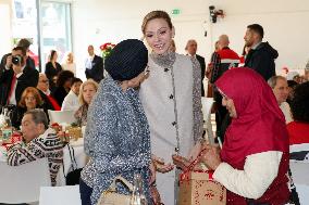 NO TABLOIDS - Prince Albert And Princess Charlene With Elders at Red Cross Monegasque Event - Monaco