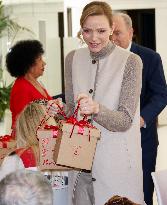NO TABLOIDS - Prince Albert And Princess Charlene With Elders at Red Cross Monegasque Event - Monaco