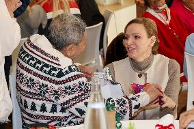NO TABLOIDS - Prince Albert And Princess Charlene With Elders at Red Cross Monegasque Event - Monaco